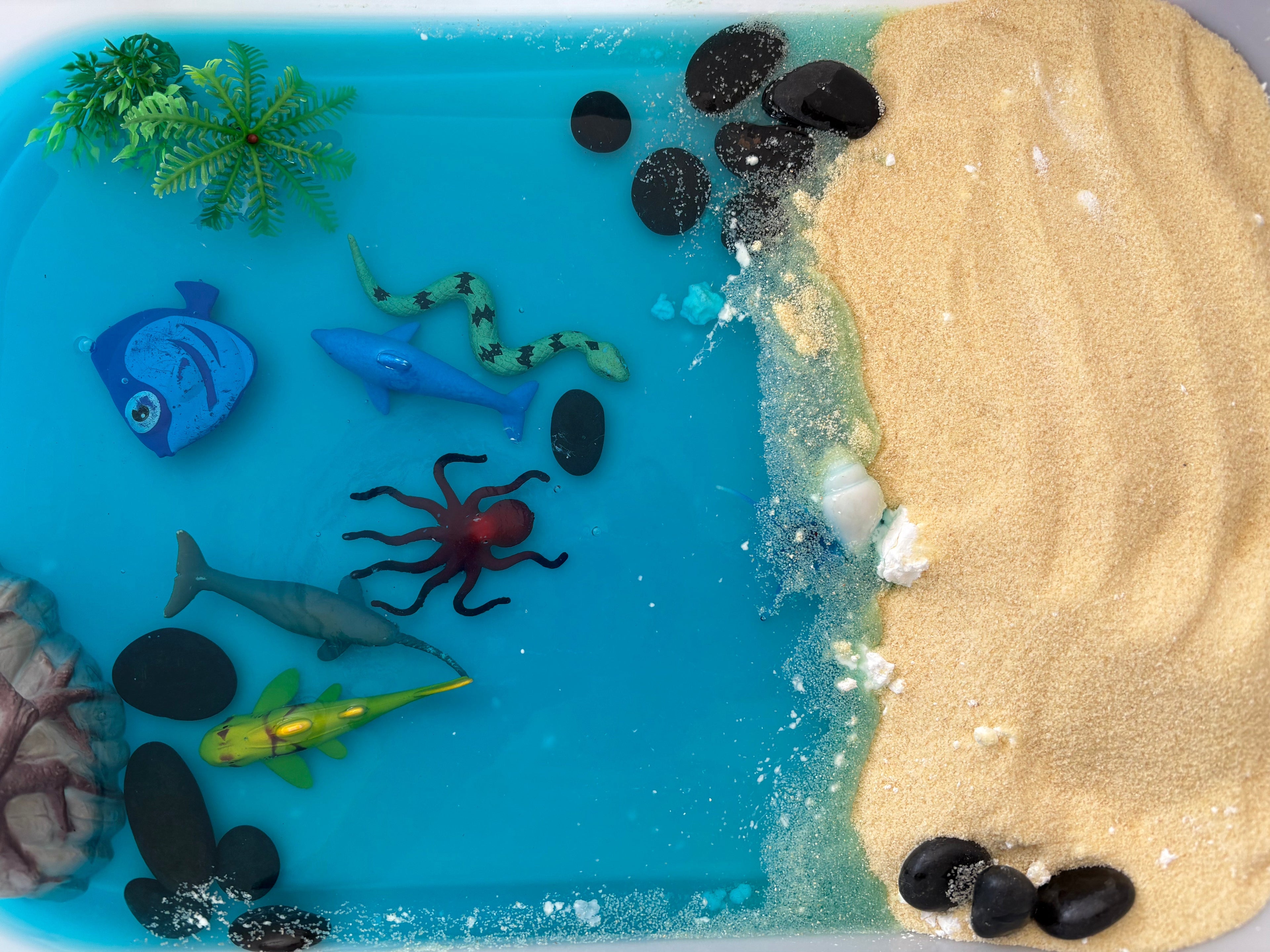 Les bienfaits des bacs sensoriels